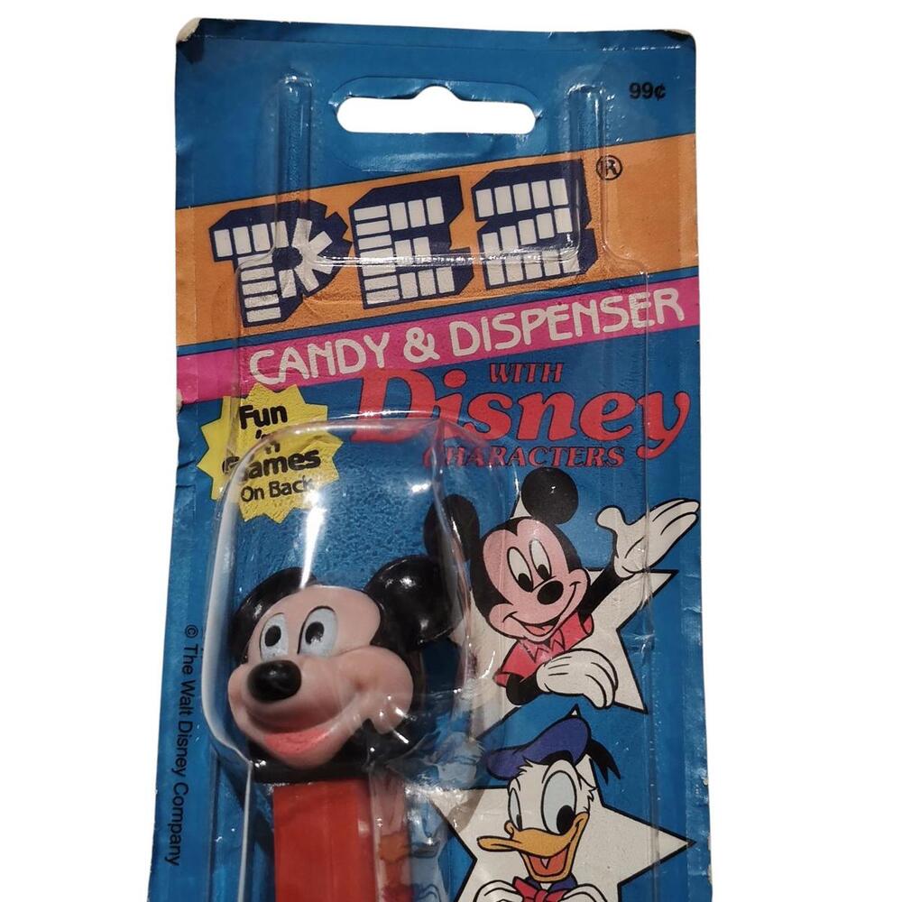 Vintage PEZ Candy &‎ Dispenser with Disney Characters Mickey Mouse - Picture 2 of 4